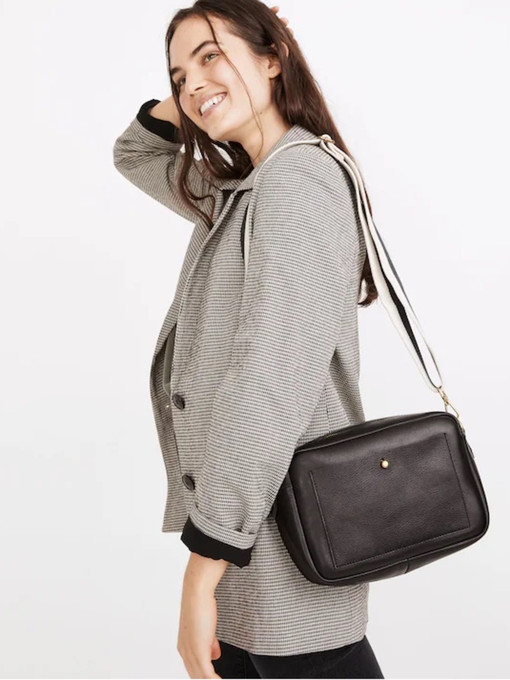 Madewell Black Camera Bag